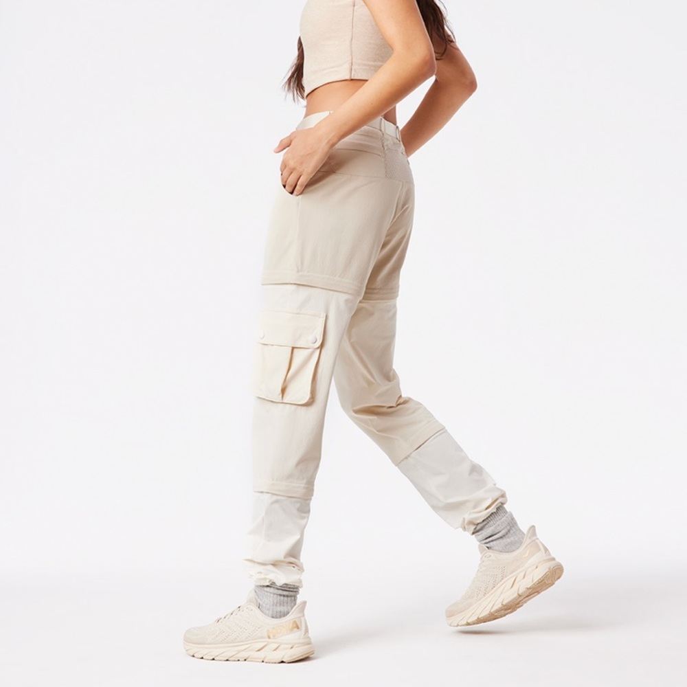 NWT Outdoor Voices Rectrek Zip Off Pants